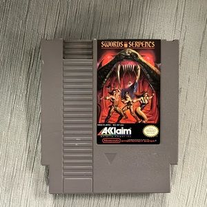 •1985 Swords And Serpents NES Game•